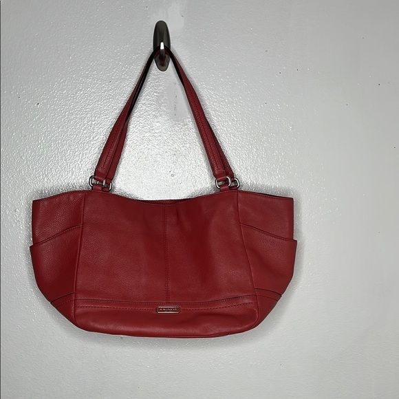 Coach Pink Pebbled Leather  Shoulder Bag F23284 BLEMISHES - Picture 1 of 8